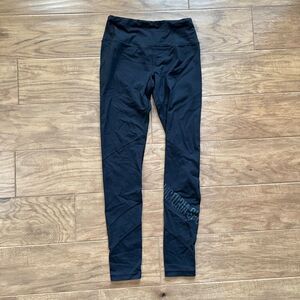 Victoria Sport Knockout By Victoria's Secret Tight Size S Black Spell Out